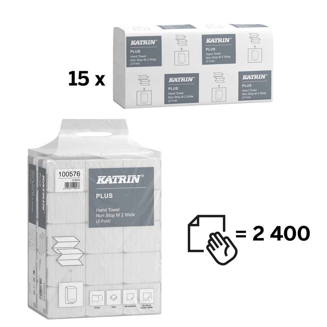 Tørkeark KATRIN Plus 24x24 2L (2400)