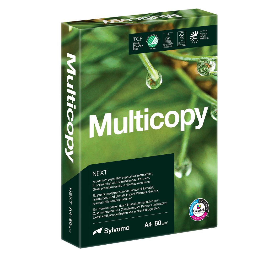 Kopipapir MULTICOPY Next A4 80g (5 x 500)