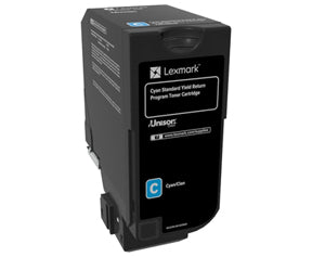 Lexmark 74C2SC0 cyan tonerkassett