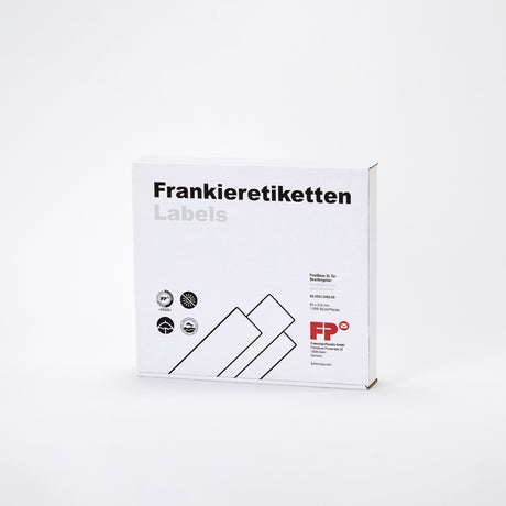 XL frankeringsetiketter for PostBase