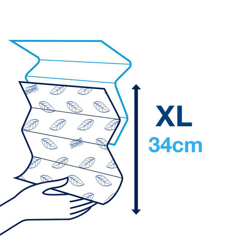 Tørkeark TORK Premium M myk 2L H2(21 x 110)