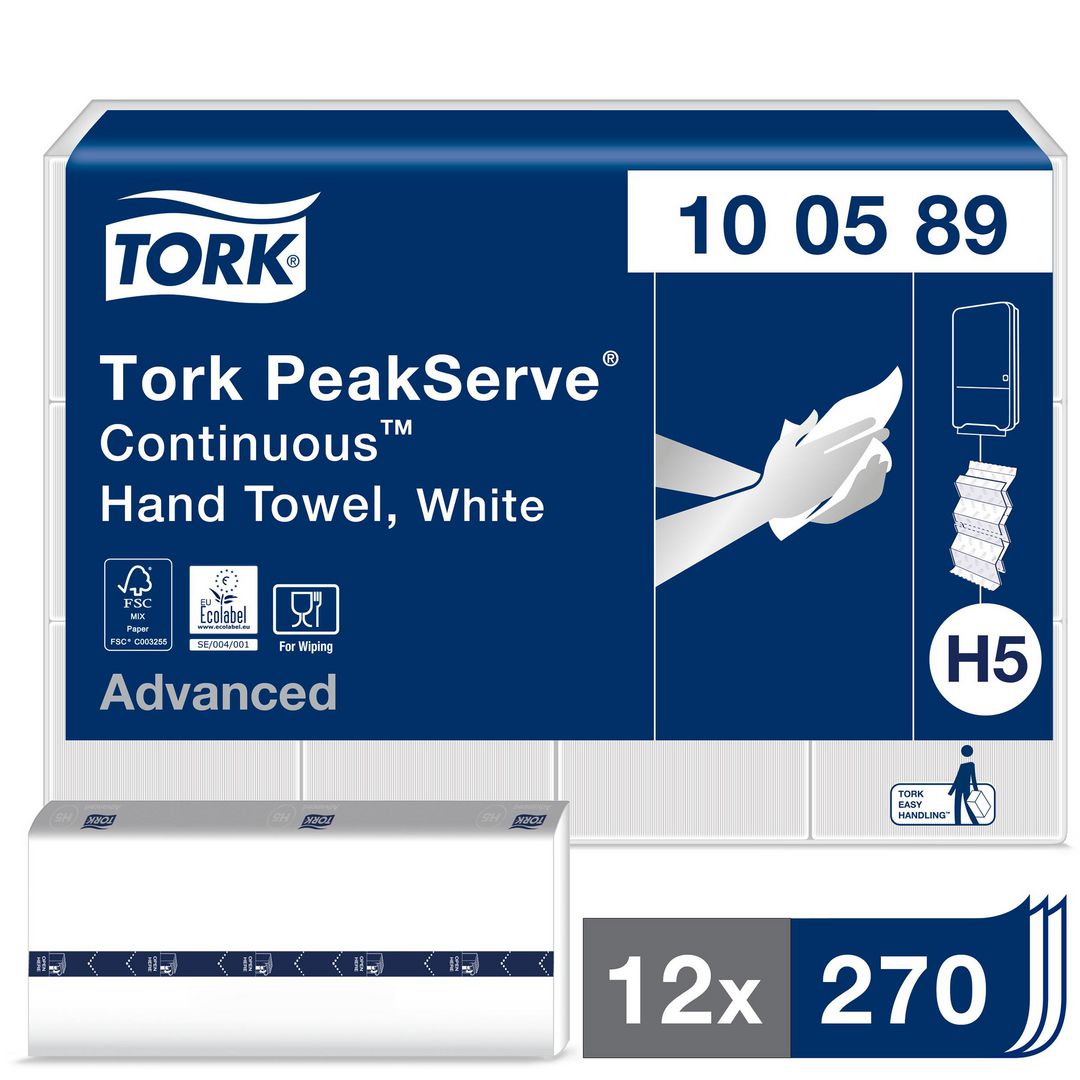 Tørkeark TORK PeakServe Advanced H5(12 x 270)