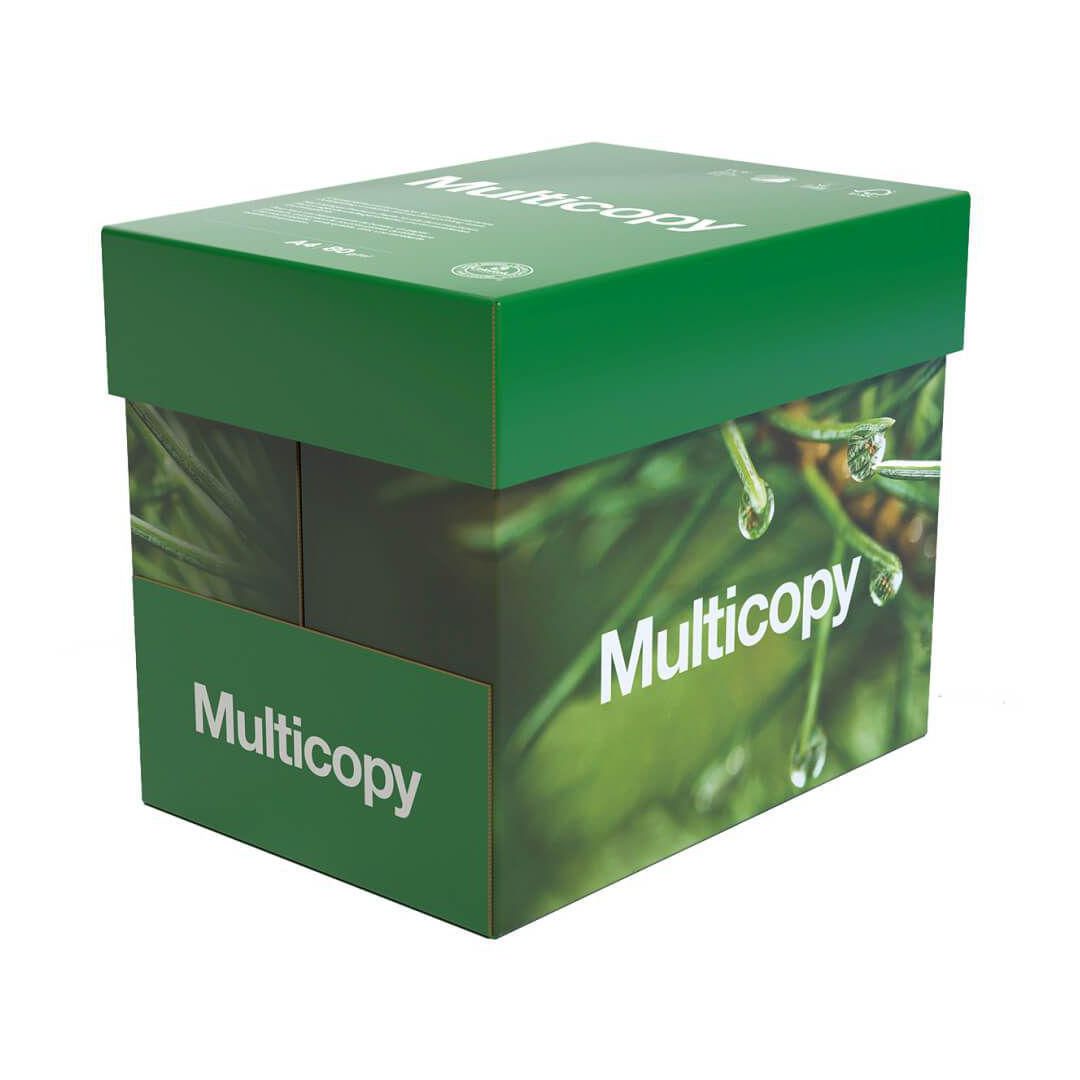 Kopipapir MULTICOPY A4 80g 4Hull (5 x 500)