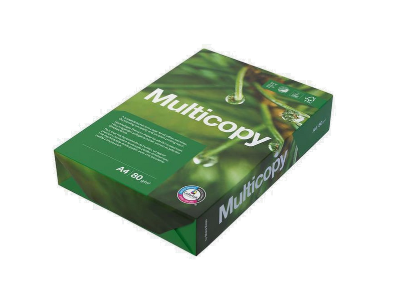 Kopipapir MULTICOPY A4 80g (5x500)