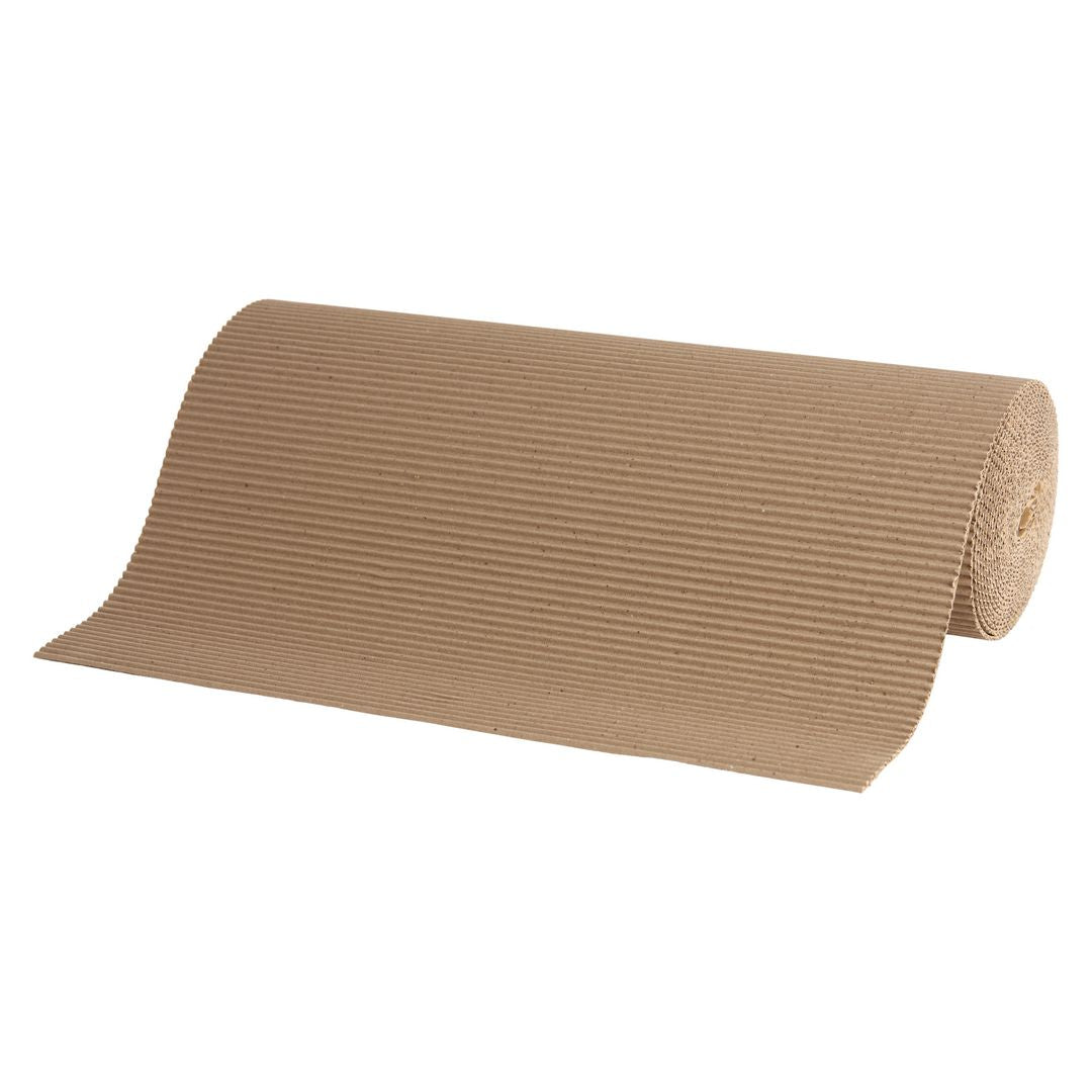 Bølgepapp 0,5 x 10 meter brun(6 stk)