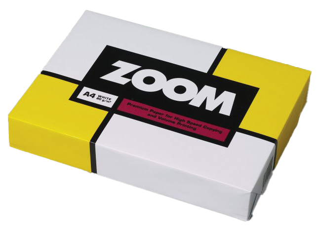 Kopipapir ZOOM A4 80g (5x500)