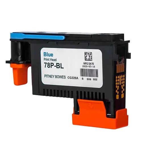 Blått skrivehode for SendPro® P / Connect + ® -serversystemer