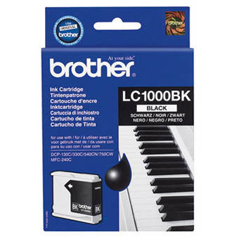 Brother LC1000BK sort blekkpatron