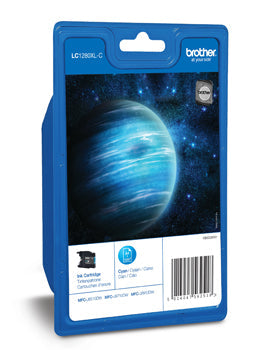 Brother LC1280XLC cyan blekkpatron