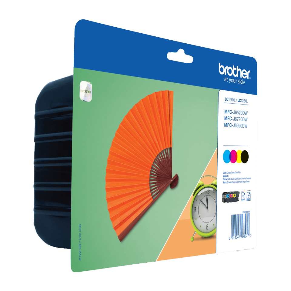 Brother LC129XLVALBP blekk