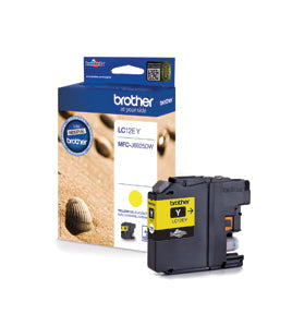 Brother LC12EY yellow blekk