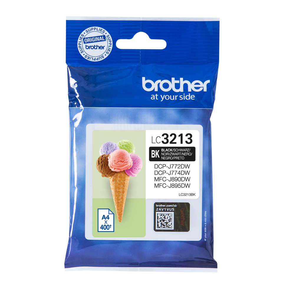 Brother LC3213BK sort blekkpatron