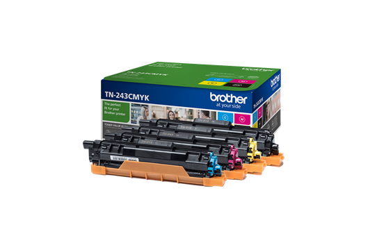 Brother TN243CMYK toner valuepack Cyan/Magenta/Yellow/Black