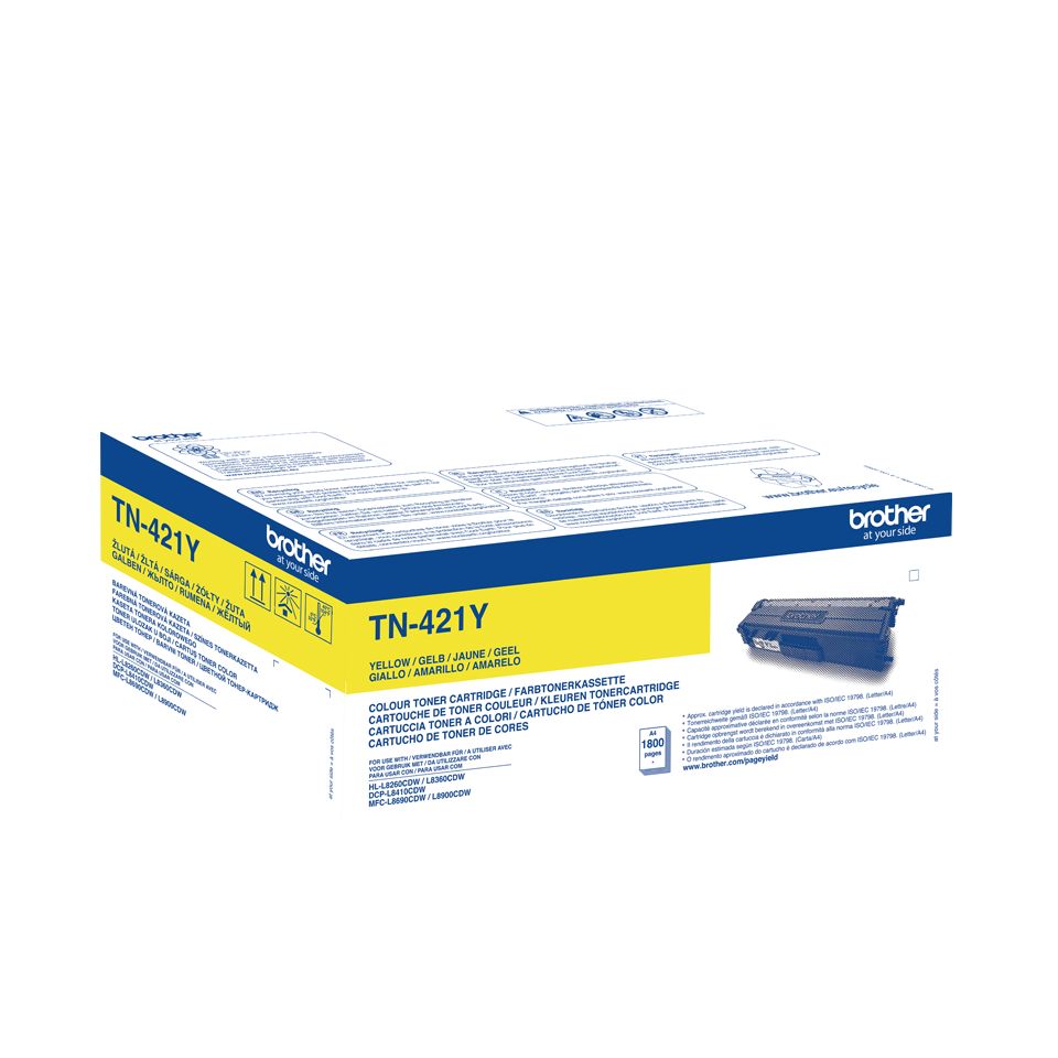 Brother TN421Y yellow blekk eller toner