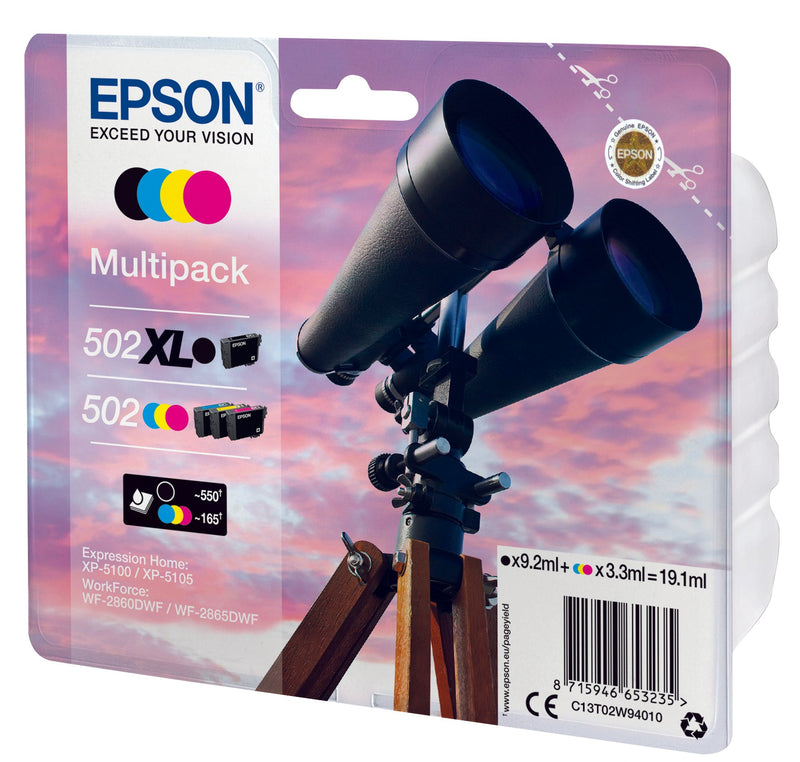 Epson C13T02W64010 cyan blekkpatron