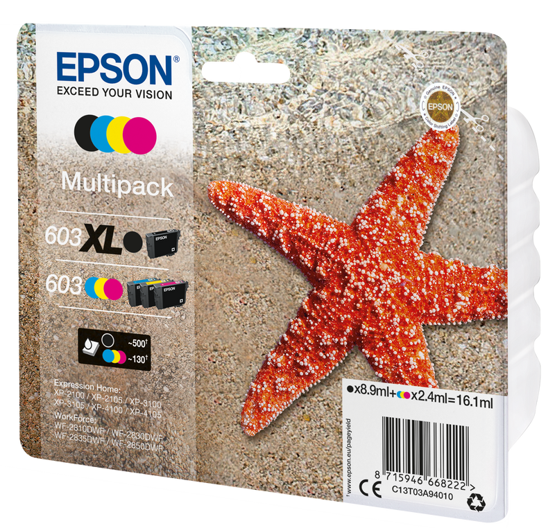 Epson C13T03A94010 cyan blekkpatron