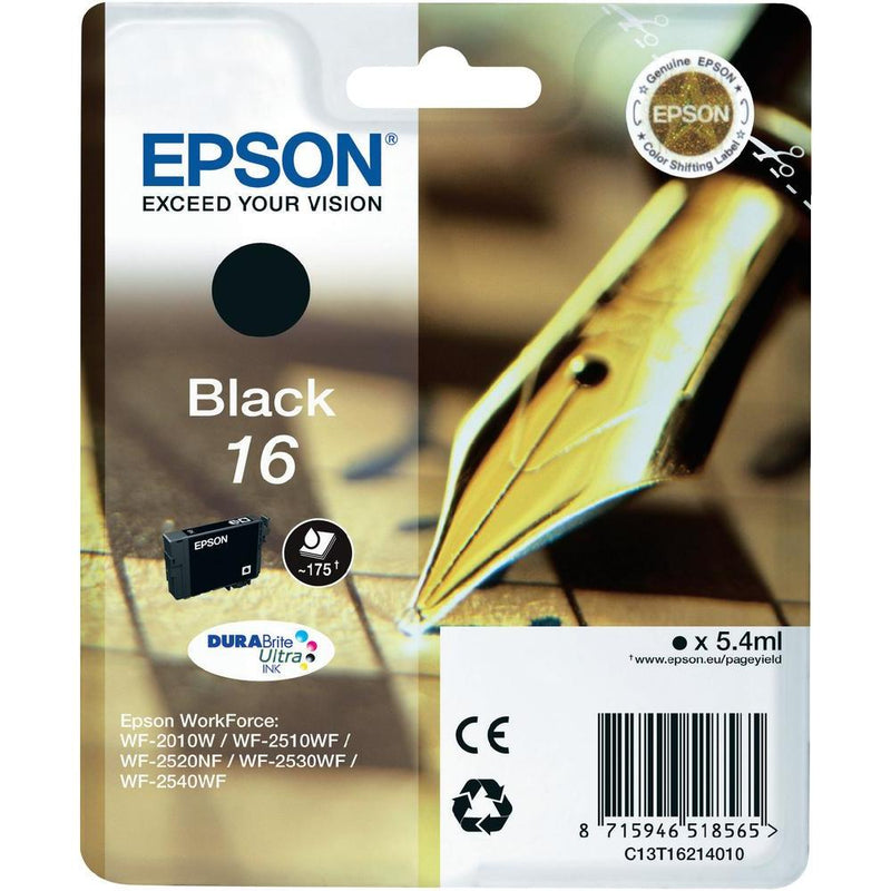 Epson C13T16214012 sort blekkpatron