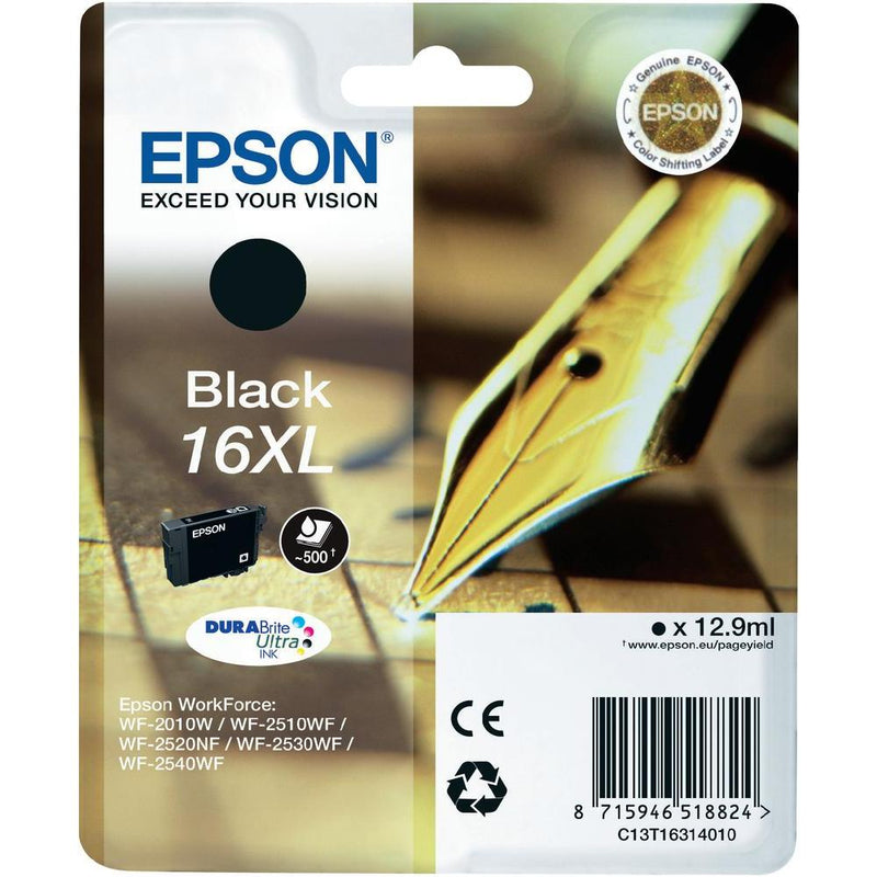 Epson C13T16314012 sort blekkpatron