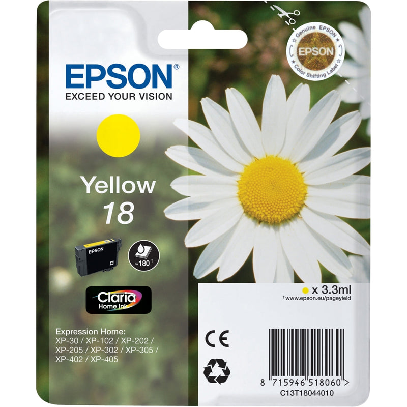 Epson C13T18044012 yellow blekkpatron