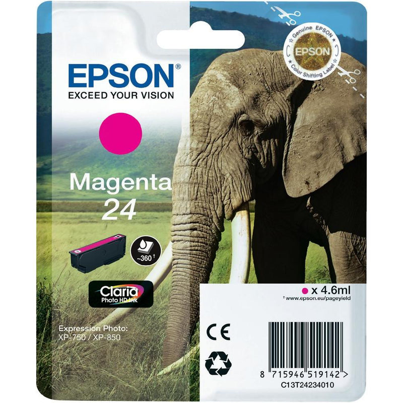 Epson C13T24234012 magenta blekkpatron