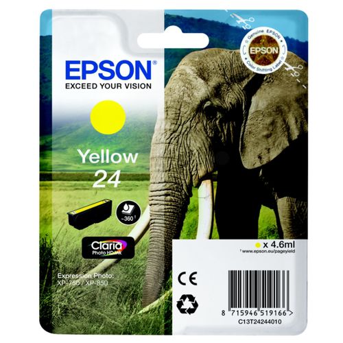 Epson C13T24244012 yellow blekkpatron