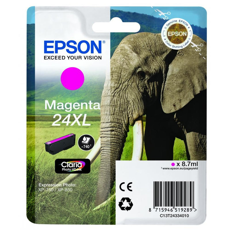 Epson C13T24334012 magenta blekkpatron
