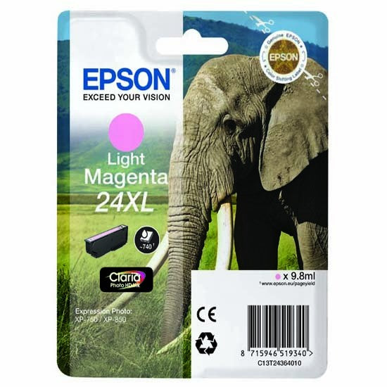 Epson C13T24364012 magenta blekkpatron