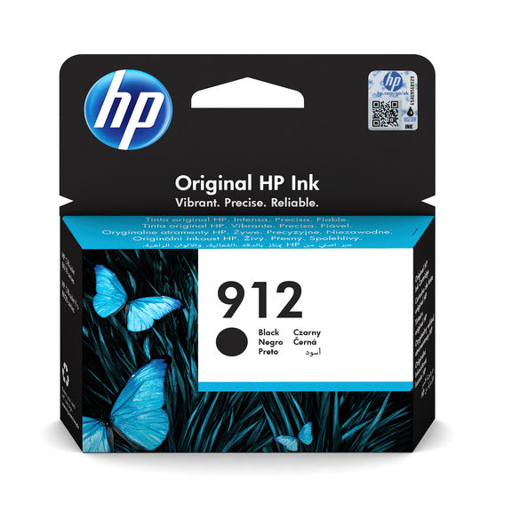 HP 912 Black Ink Cartridge 3YL80AE#NE1