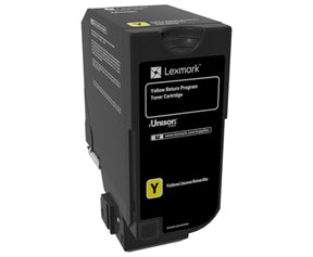 Lexmark 74C20Y0 yellow tonerkassett