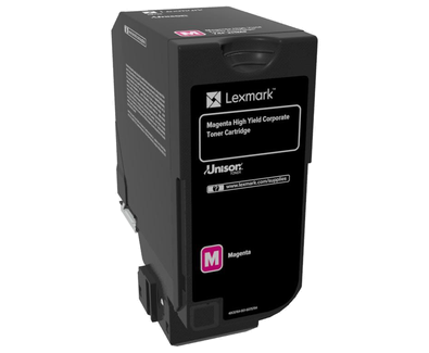 Lexmark 74C2HME magenta tonerkassett