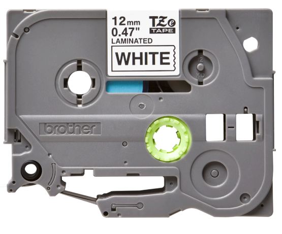 Brother original TZe231 merketape - sort på hvit, 12 mm bred
