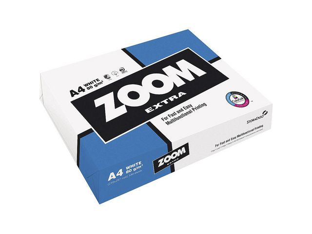 Kopipapir ZOOM Extra A4 80g (5x500)